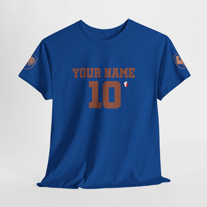 "Only One Savior" World Cup Edition France - Personalized shirt (with your own name and number)