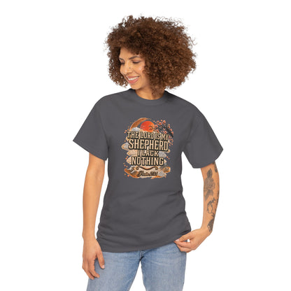 'The Lord Is My Shepherd' Psalm 23:1 - Graphic T-Shirt — Limited Edition