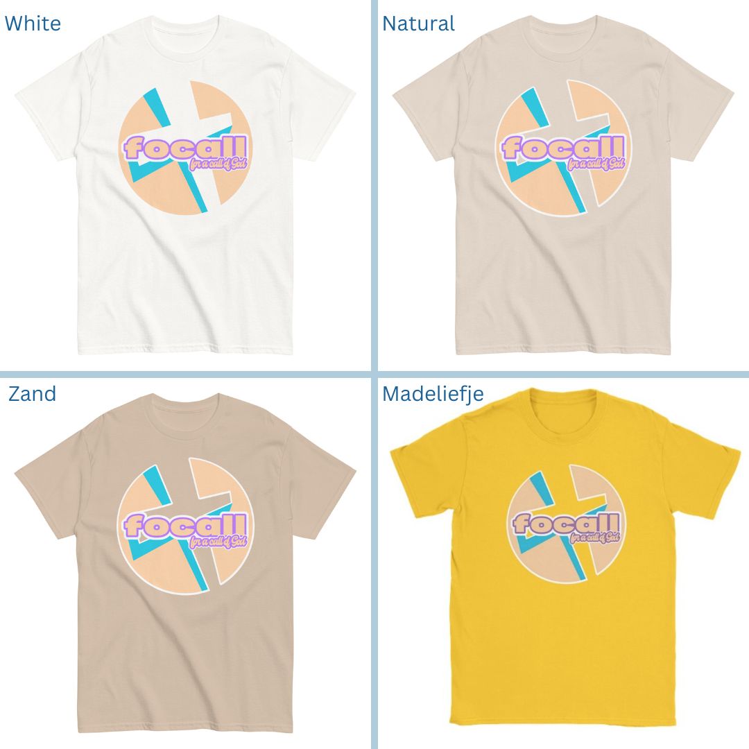 Classic Unisex Crew Neck T-Shirt | Focall Cross - for a call of God