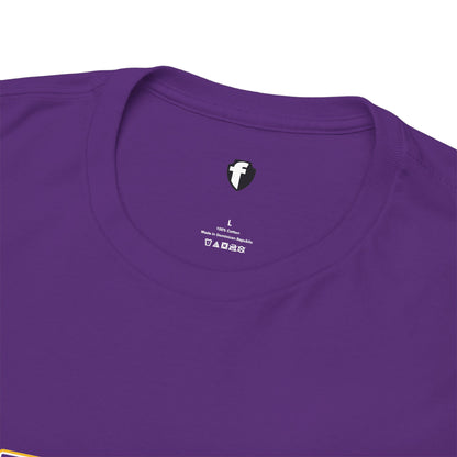 JESUS, Son of God - Varsity T-Shirt - Purple Letters
