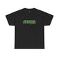 JESUS, Son of God - Varsity T-Shirt - Green Letters