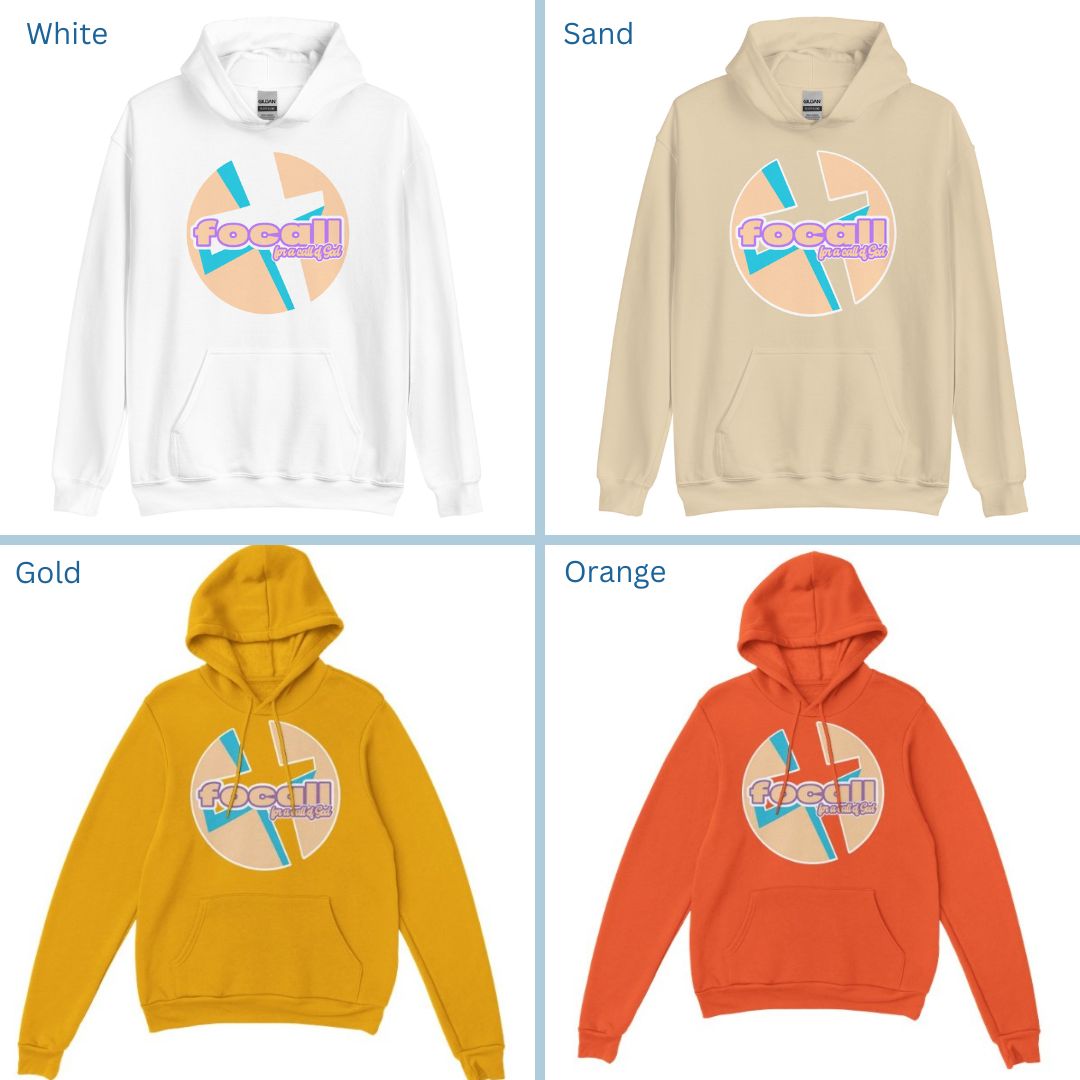Unisex Classic pullover hoodie | Focall Cross - for a call of God