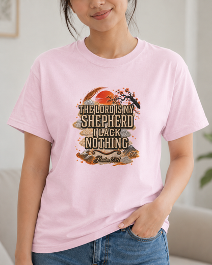 'The Lord Is My Shepherd' Psalm 23:1 - Graphic T-Shirt — Limited Edition