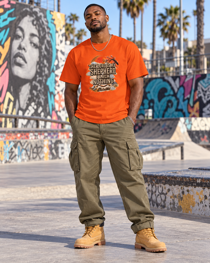 'The Lord Is My Shepherd' Psalm 23:1 - Graphic T-Shirt — Limited Edition