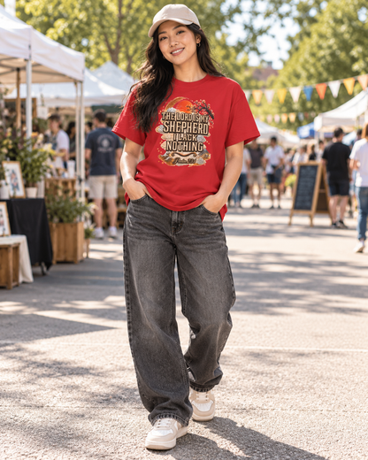 'The Lord Is My Shepherd' Psalm 23:1 - Graphic T-Shirt — Limited Edition