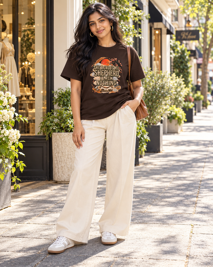 'The Lord Is My Shepherd' Psalm 23:1 - Graphic T-Shirt — Limited Edition