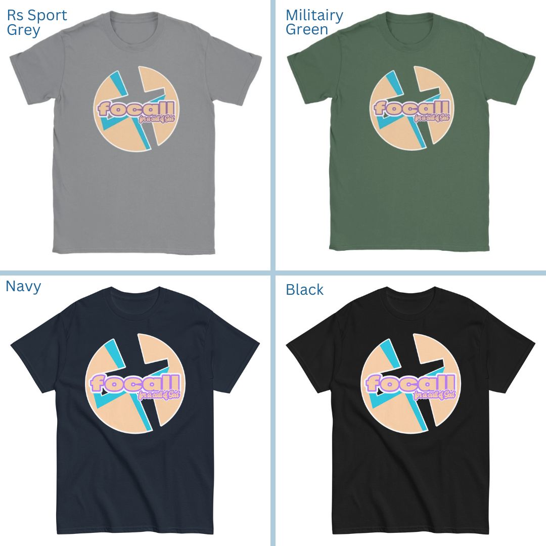 Classic Unisex Crew Neck T-Shirt | Focall Cross - for a call of God