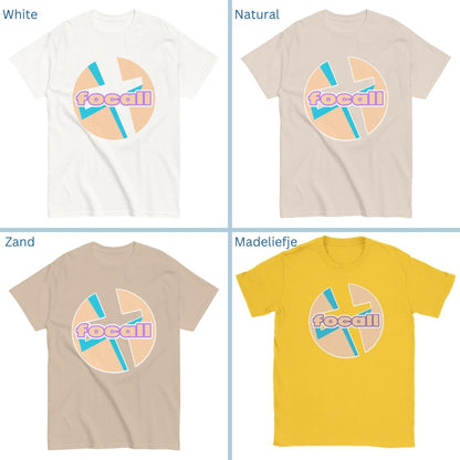 Classic Unisex Crew Neck T-Shirt | Focall Cross