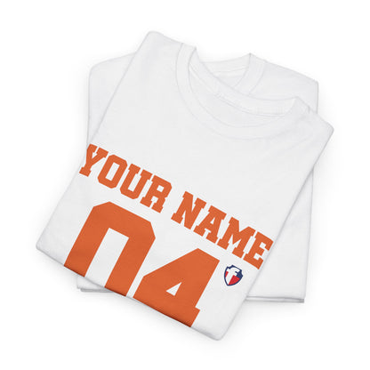 ‘Jesus Is My Goal’- Oranje Ontwerp - Voetbal Nederlands WK-T-shirt  (met gepersonaliseerde naam en nummer)