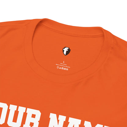 'Jesus Is My Goal' — Dutch Orange football shirt — World Cup number (with personalized name and number)