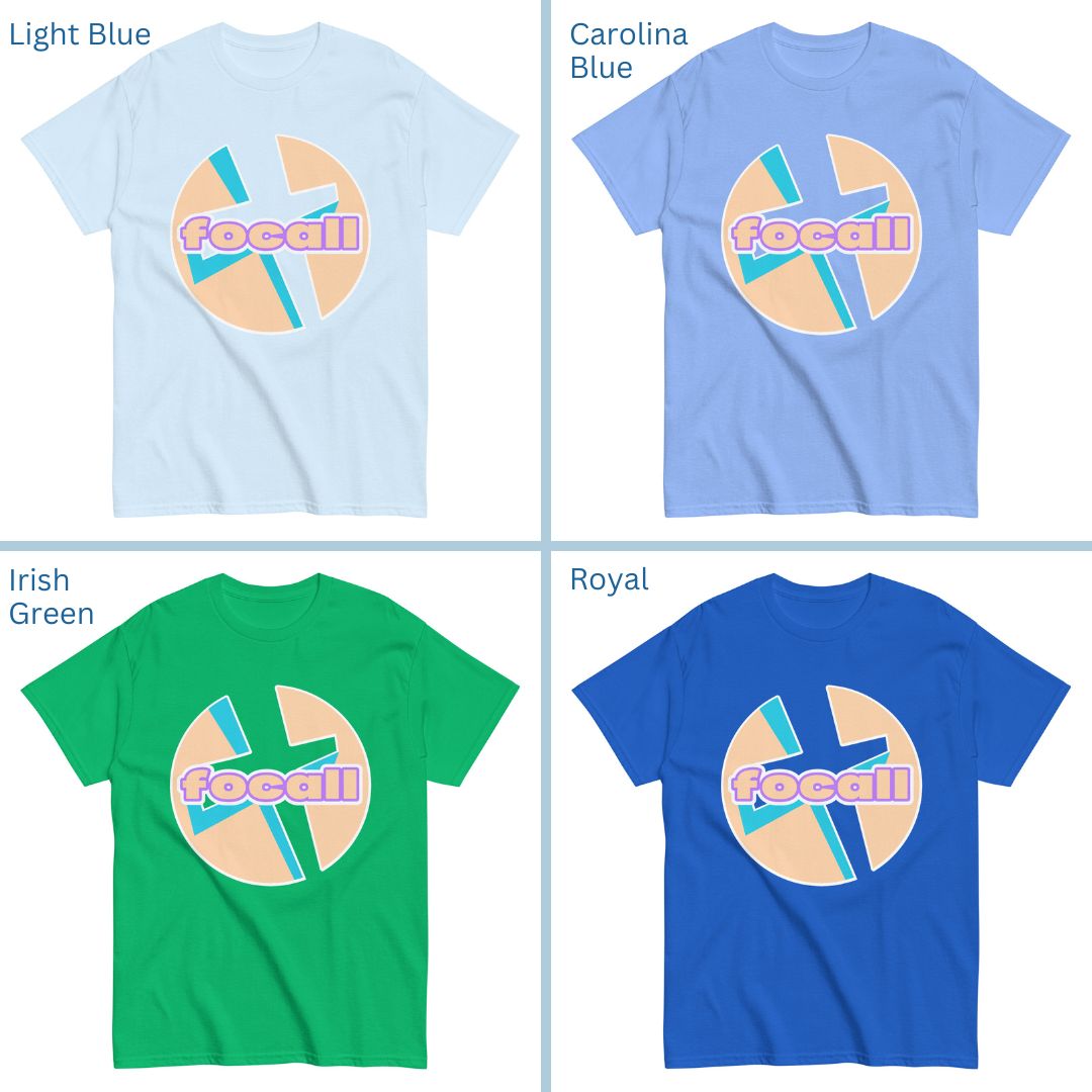 Classic Unisex Crew Neck T-Shirt | Focall Cross