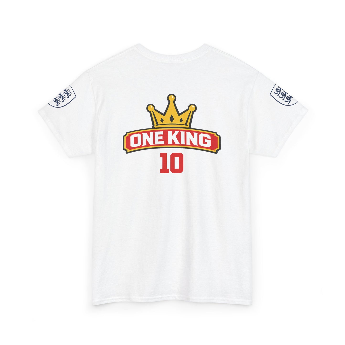 ONE KING — England World Cup Edition Sports T-Shirt (personalized with your own name and number)