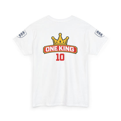 ONE KING — England World Cup Edition Sports T-Shirt (personalized with your own name and number)