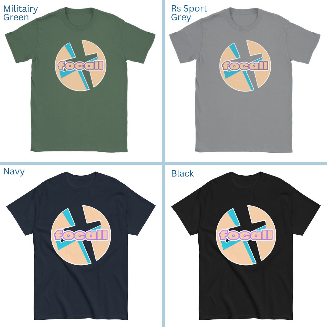 Classic Unisex Crew Neck T-Shirt | Focall Cross