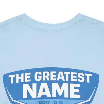 The Greatest Name – Phil. 2:9 | Argentina World Cup Edition | Personalized T-shirt