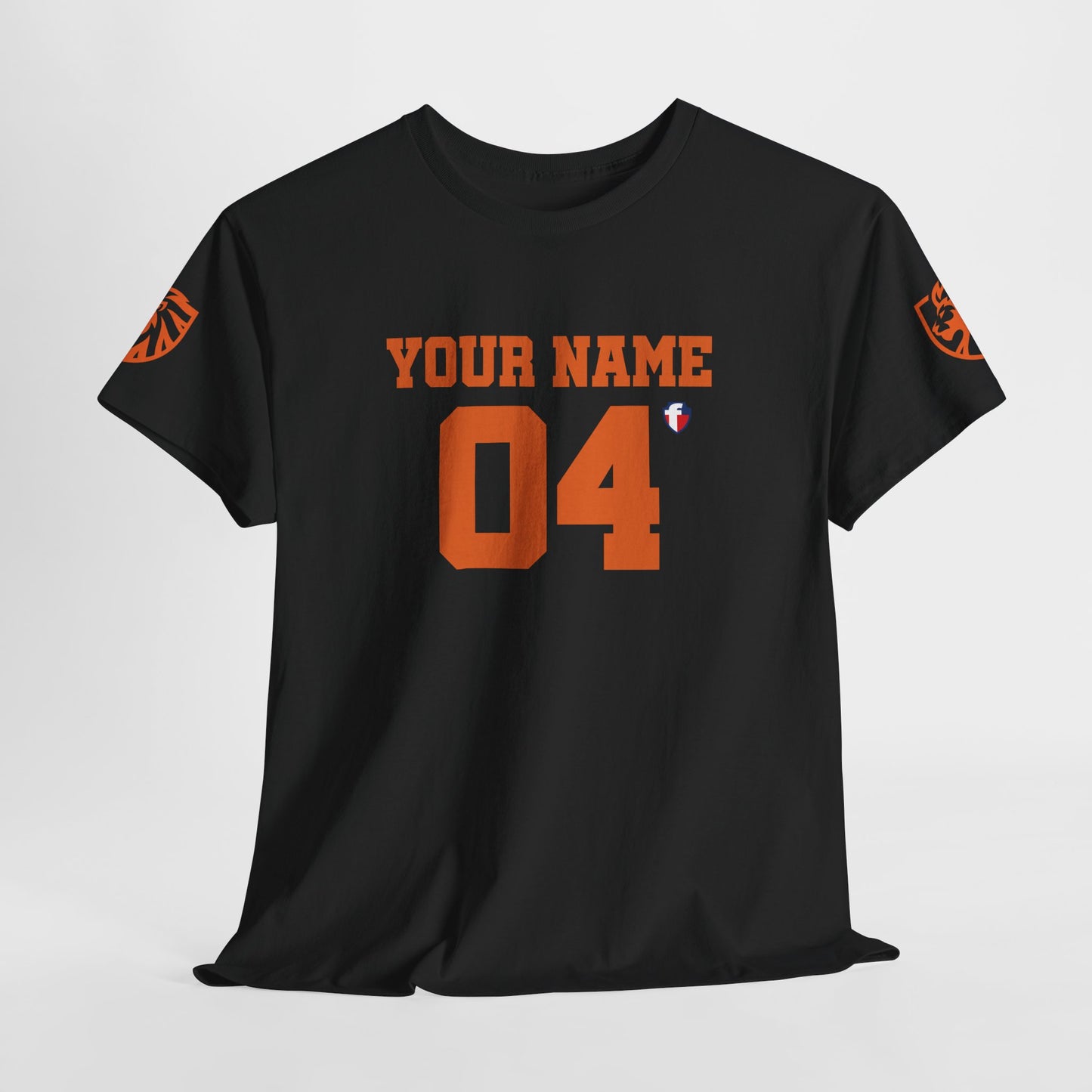 ‘Jesus Is My Goal’- Oranje Ontwerp - Voetbal Nederlands WK-T-shirt  (met gepersonaliseerde naam en nummer)