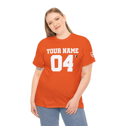 'Jesus Is My Goal' — Dutch Orange football shirt — World Cup number (with personalized name and number)