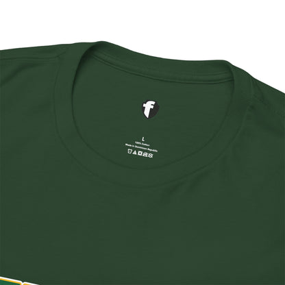 JESUS, Son of God - Varsity T-Shirt - Green Letters