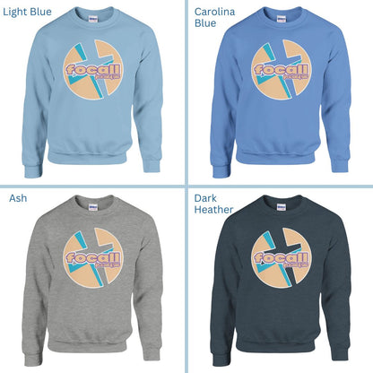 Classic Unisex Crew Neck Sweatshirt | Focall Cross - for a call of God