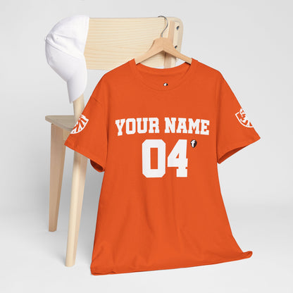 'Jesus Is My Goal'  — Nederlands Oranje voetbalshirt — WK-nummer (met gepersonaliseerde naam en nummer)