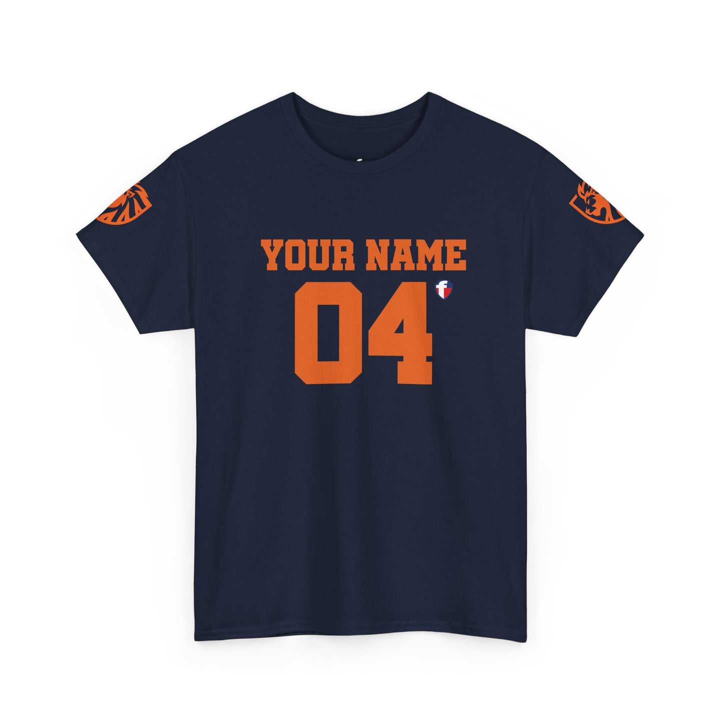 ‘Jesus Is My Goal’- Oranje Ontwerp - Voetbal Nederlands WK-T-shirt  (met gepersonaliseerde naam en nummer)