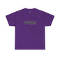 JESUS, Son of God - Varsity T-Shirt - Blauwe Letters