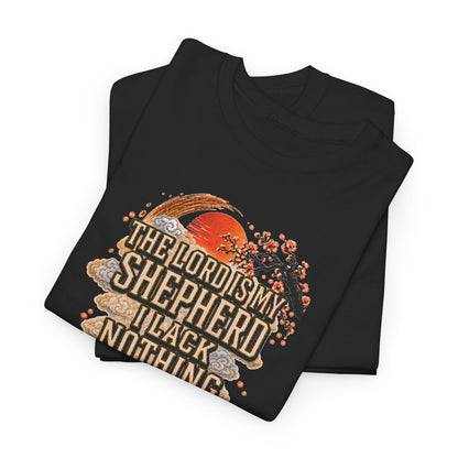 'The Lord Is My Shepherd' Psalm 23:1 - Graphic T-Shirt — Limited Edition