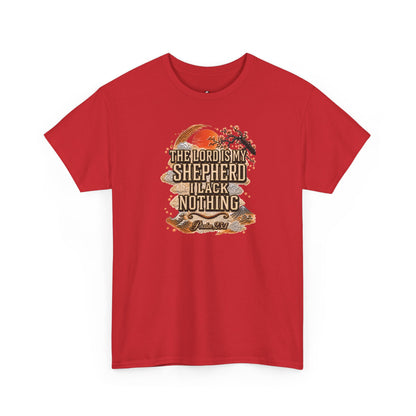 'The Lord Is My Shepherd' Psalm 23:1 - Graphic T-Shirt — Limited Edition
