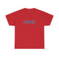 JESUS, Son of God - Varsity T-Shirt - Purple Letters