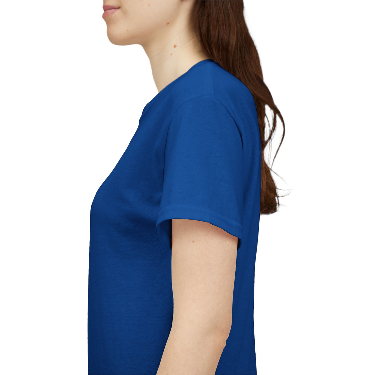 JESUS, Son of God - Varsity T-Shirt - Blauwe Letters