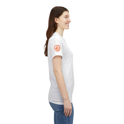 ‘Jesus Is My Goal’- Oranje Ontwerp - Voetbal Nederlands WK-T-shirt  (met gepersonaliseerde naam en nummer)
