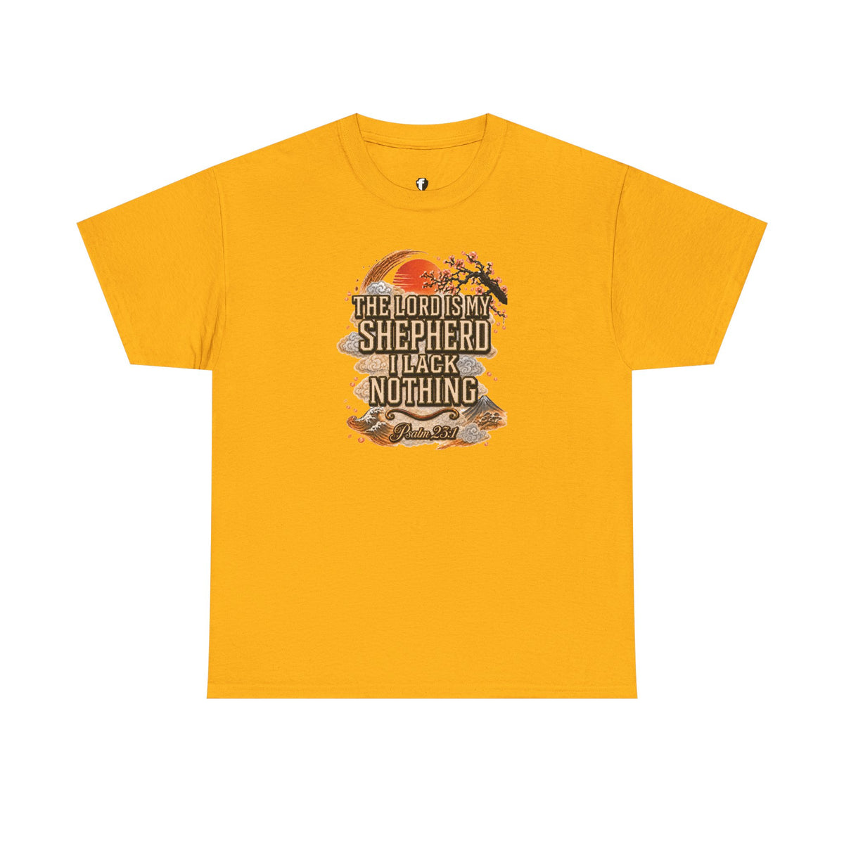 'The Lord Is My Shepherd' Psalm 23:1 - Graphic T-Shirt — Limited Edition