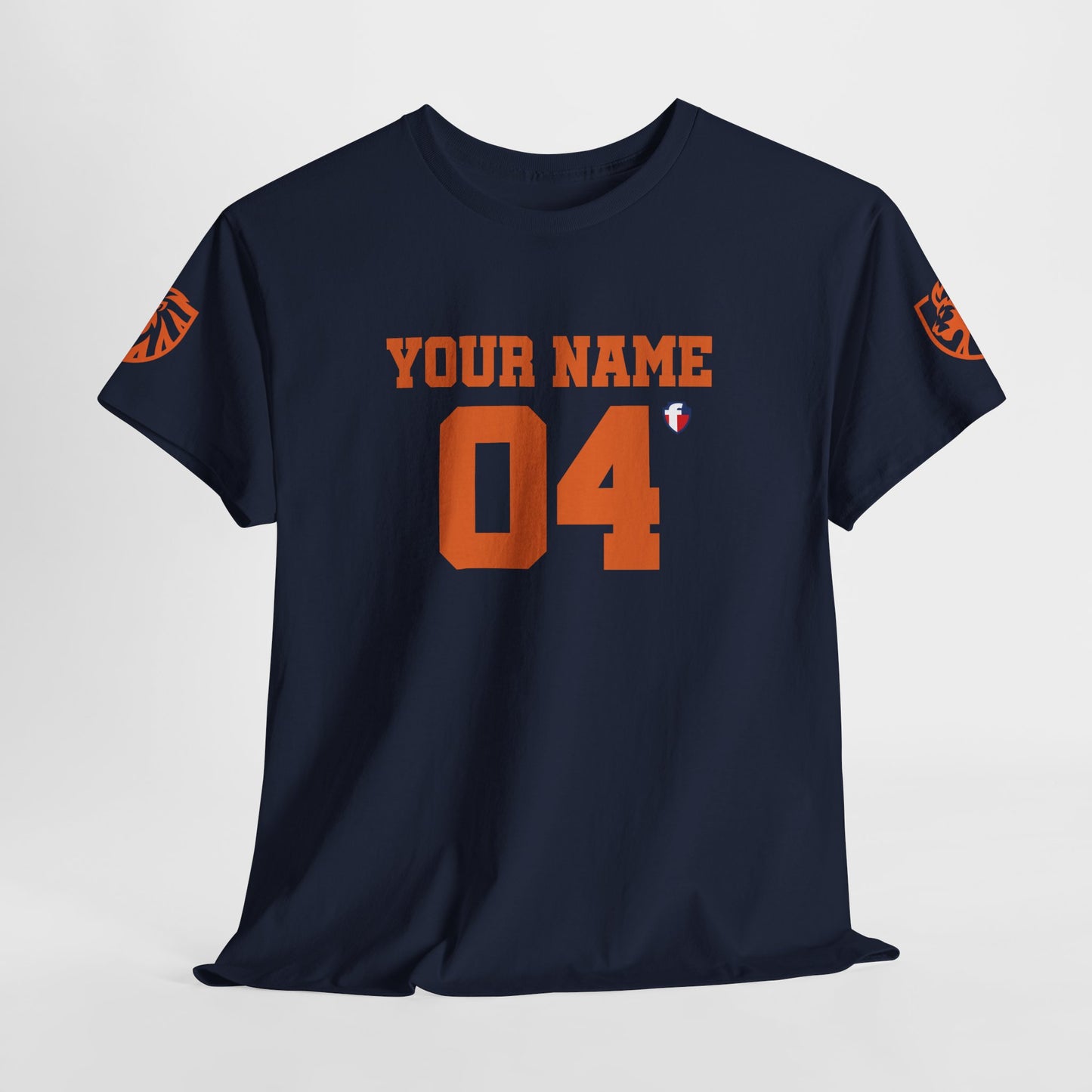 ‘Jesus Is My Goal’- Oranje Ontwerp - Voetbal Nederlands WK-T-shirt  (met gepersonaliseerde naam en nummer)