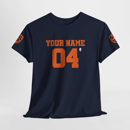 ‘Jesus Is My Goal’- Oranje Ontwerp - Voetbal Nederlands WK-T-shirt  (met gepersonaliseerde naam en nummer)