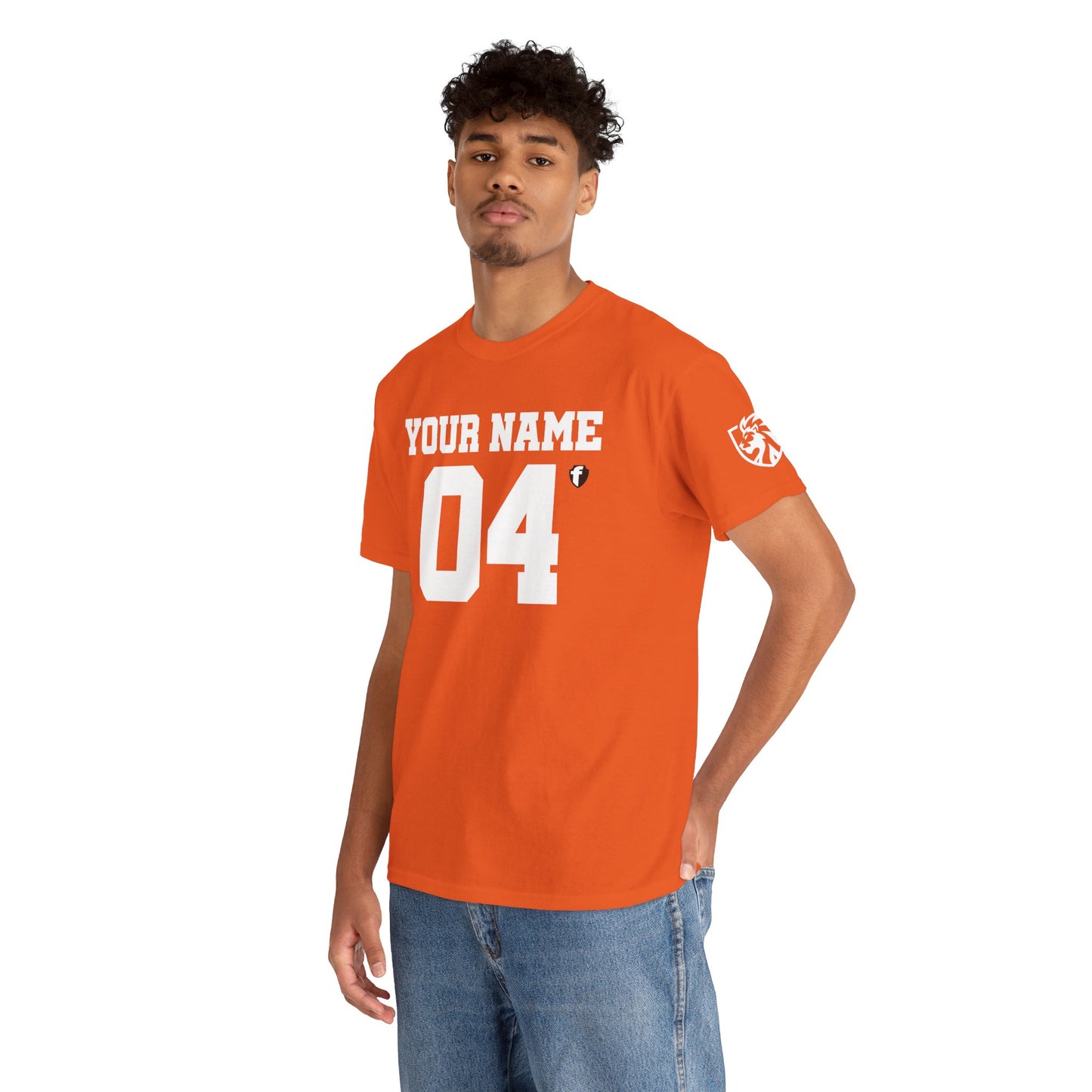 'Jesus Is My Goal' — Dutch Orange football shirt — World Cup number (with personalized name and number)