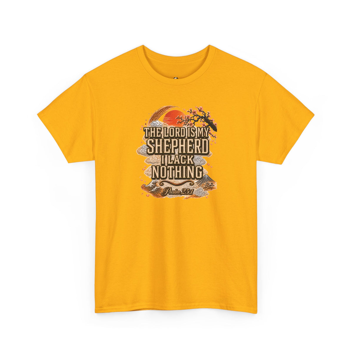 'The Lord Is My Shepherd' Psalm 23:1 - Graphic T-Shirt — Limited Edition
