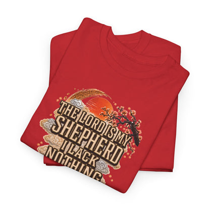 'The Lord Is My Shepherd' Psalm 23:1 - Graphic T-Shirt — Limited Edition