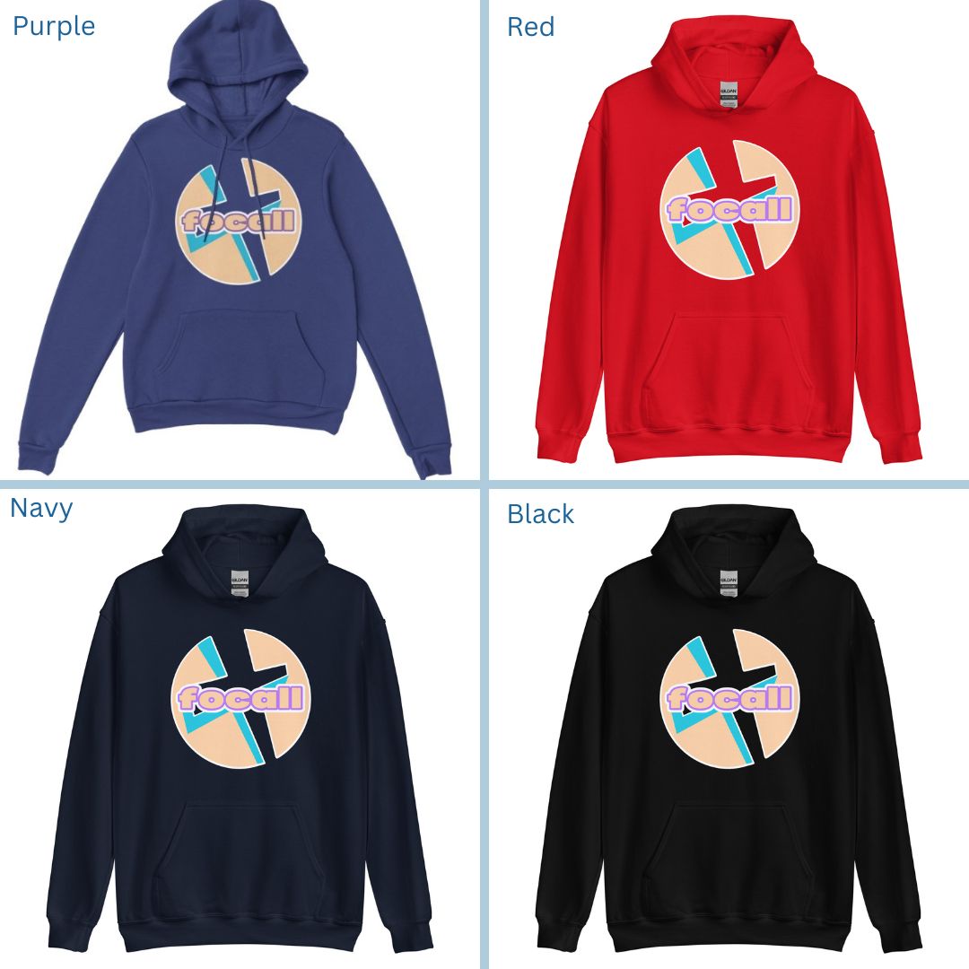 Unisex Classic Pullover Hoodie | Focall Cross