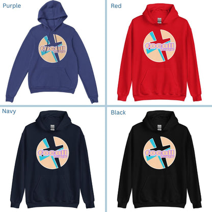 Unisex Classic pullover hoodie | Focall Cross - for a call of God