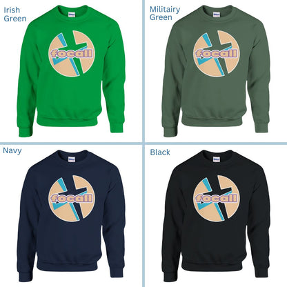 Classic Unisex Crew Neck Sweatshirt | Focall Cross