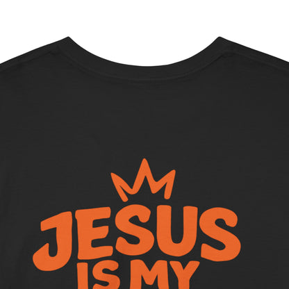 ‘Jesus Is My Goal’- Oranje Ontwerp - Voetbal Nederlands WK-T-shirt  (met gepersonaliseerde naam en nummer)