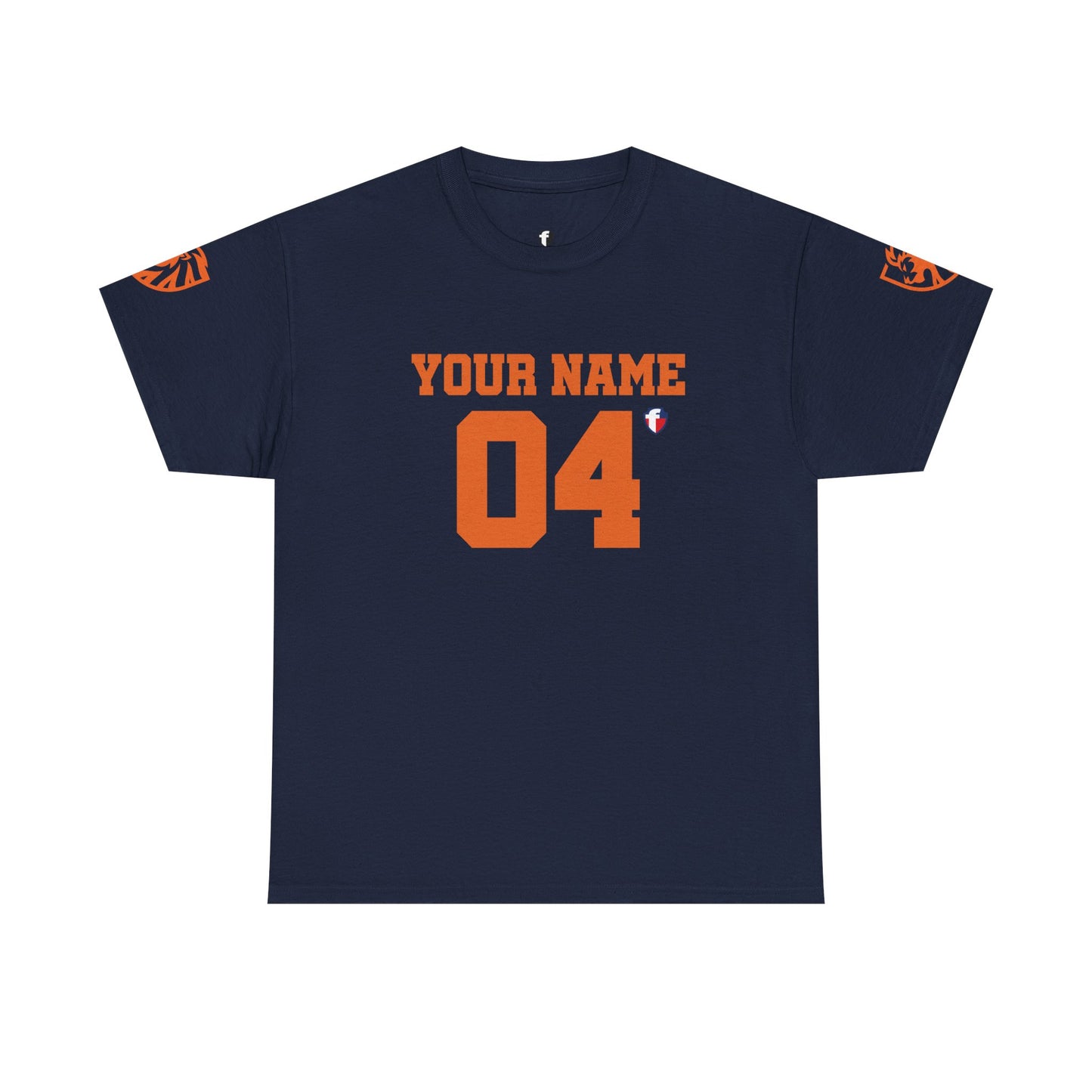 ‘Jesus Is My Goal’- Oranje Ontwerp - Voetbal Nederlands WK-T-shirt  (met gepersonaliseerde naam en nummer)