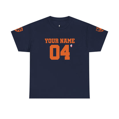‘Jesus Is My Goal’- Oranje Ontwerp - Voetbal Nederlands WK-T-shirt  (met gepersonaliseerde naam en nummer)