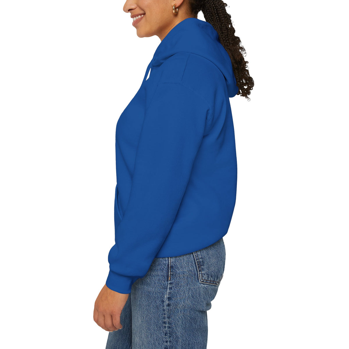 'Jesus, Son of God' Blue Design. Unisex Hoodie