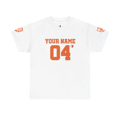 ‘Jesus Is My Goal’- Oranje Ontwerp - Voetbal Nederlands WK-T-shirt  (met gepersonaliseerde naam en nummer)