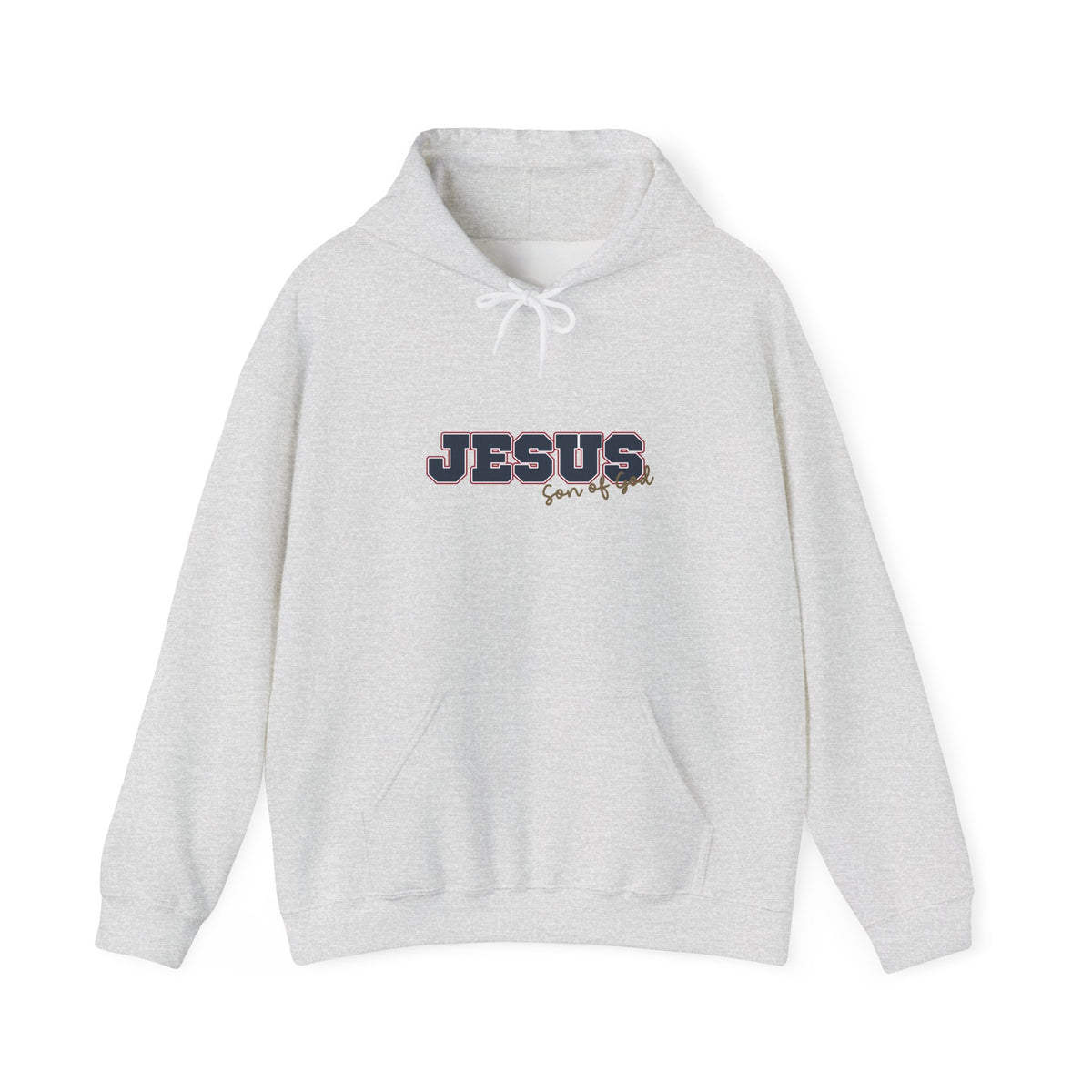 'Jesus, Son of God' Blue Design. Unisex Hoodie