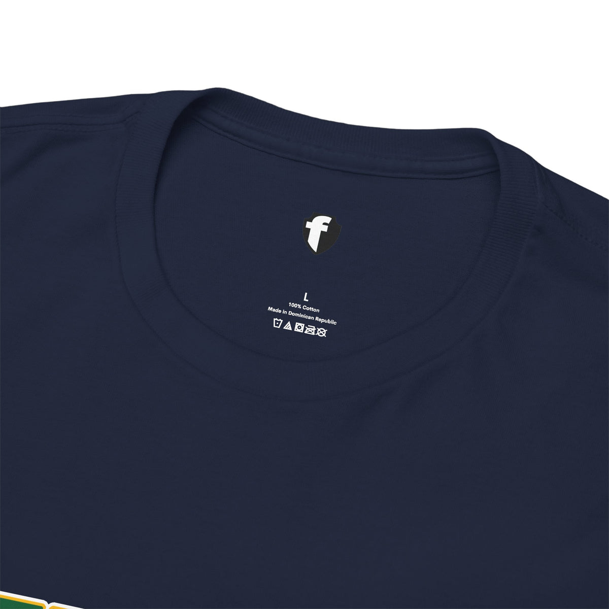 JESUS, Son of God - Varsity T-Shirt - Green Letters