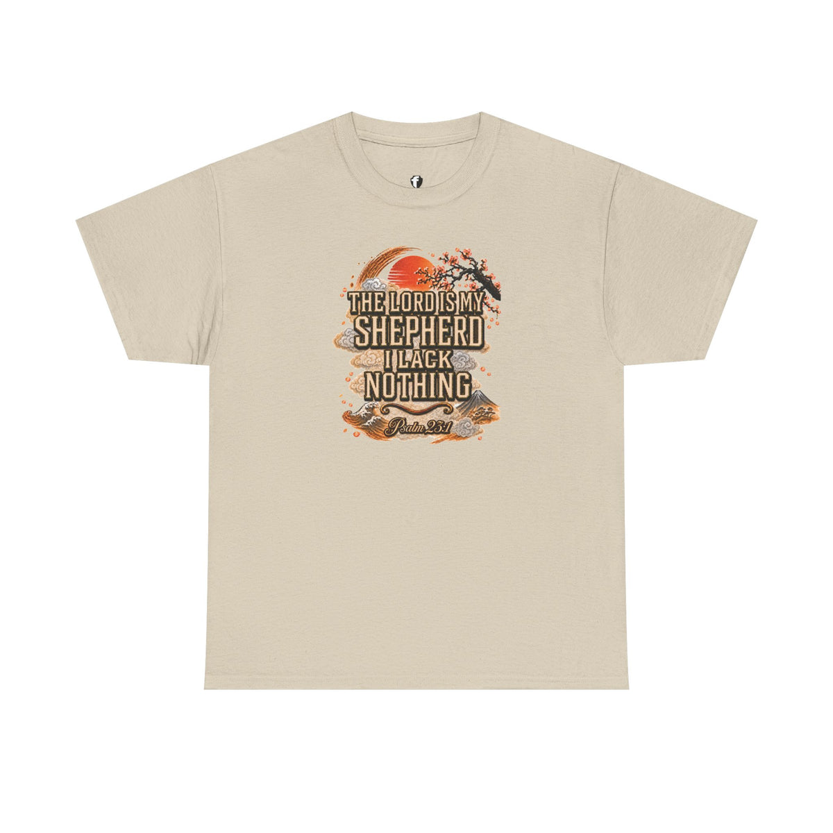 'The Lord Is My Shepherd' Psalm 23:1 - Graphic T-Shirt — Limited Edition