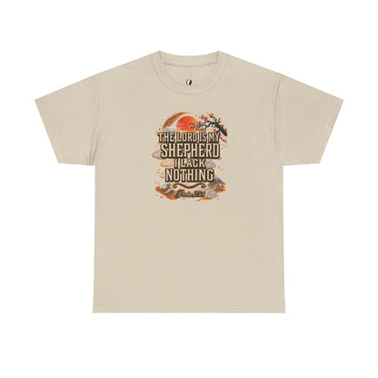'The Lord Is My Shepherd' Psalm 23:1 - Graphic T-Shirt — Limited Edition