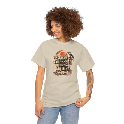 'The Lord Is My Shepherd' Psalm 23:1 - Graphic T-Shirt — Limited Edition